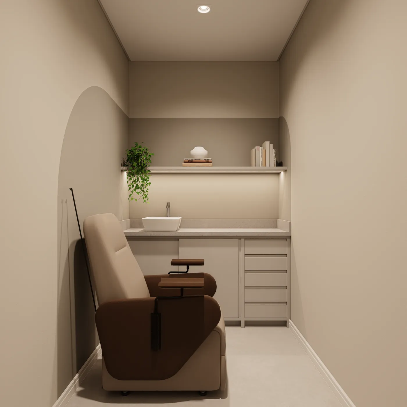 Sala de coleta da unidade SMT Ocupacional em Navegantes